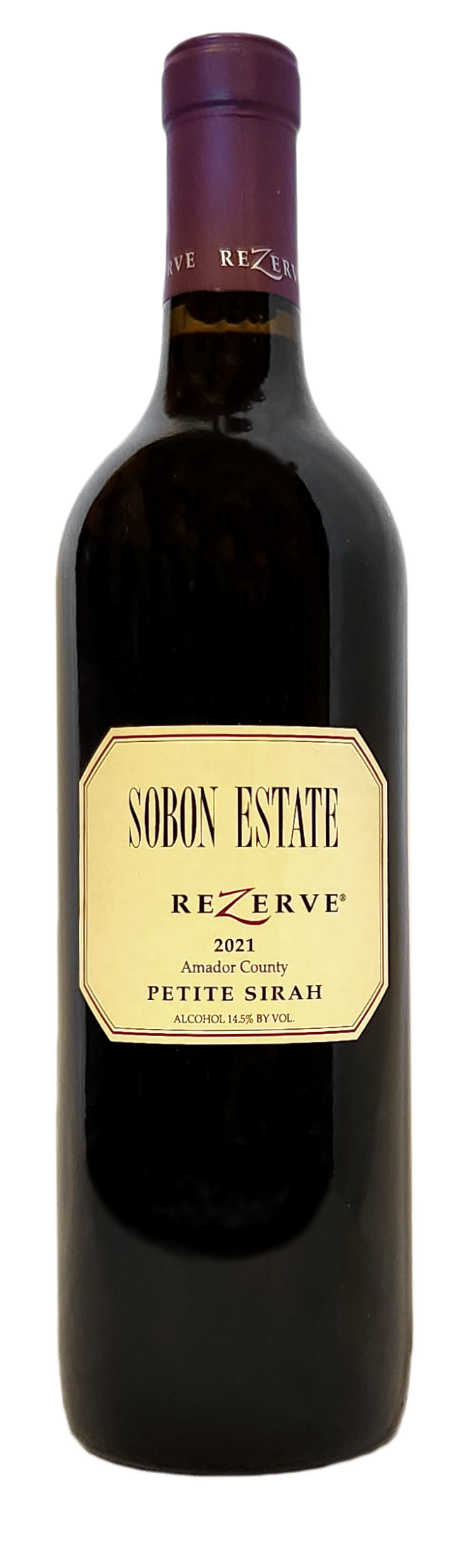21 Petite Sirah Bottle